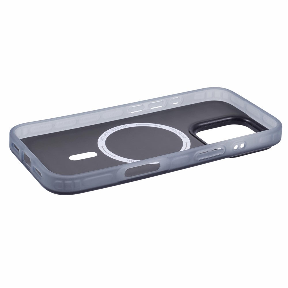 YOUNGKIT For iPhone 16 Pro Case Compatible with MagSafe Suitcase Texture IMD TPU Phone Cover