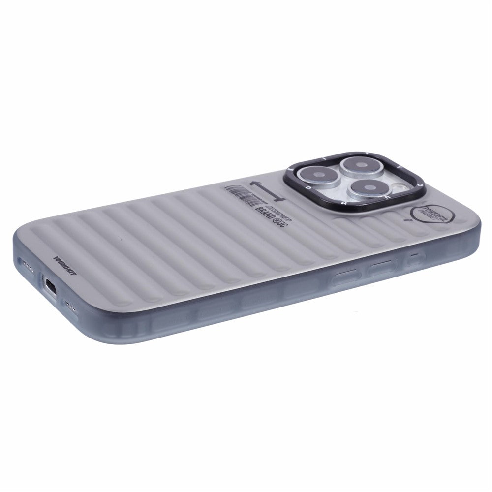 YOUNGKIT For iPhone 16 Pro Case Compatible with MagSafe Suitcase Texture IMD TPU Phone Cover