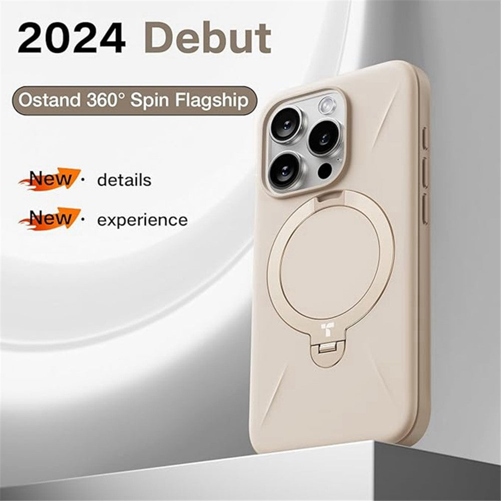 TORRAS Ostand Q Pro Series For iPhone 16 Pro Max Case Kickstand TPU+PC Phone Cover Compatible with Magsafe