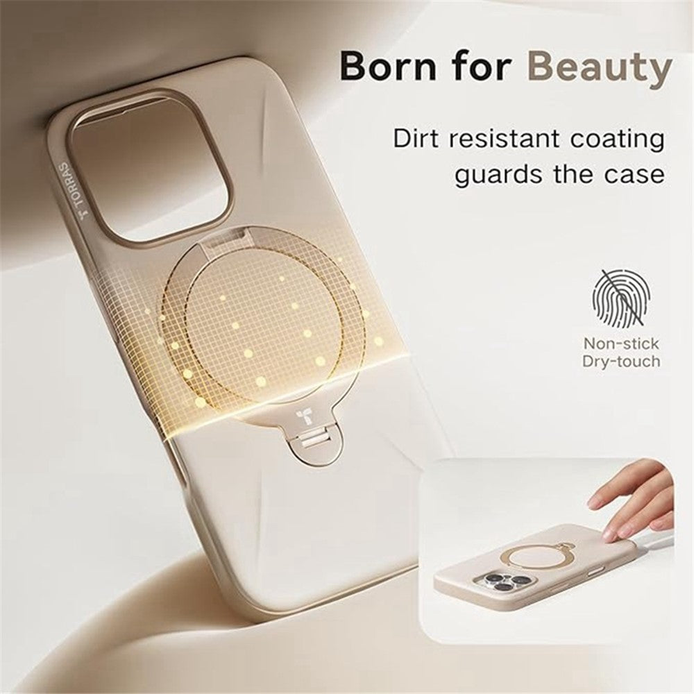 TORRAS Ostand Q Pro Series For iPhone 16 Pro Max Case Kickstand TPU+PC Phone Cover Compatible with Magsafe