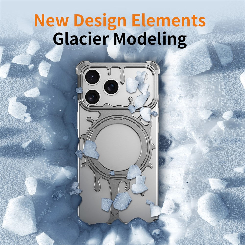 Glacier Metal Kickstand iPhone 17 Pro Max Case
