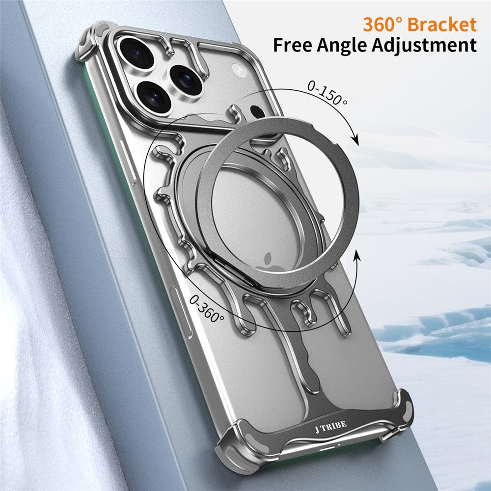 Glacier Metal Kickstand iPhone 17 Pro Max Case