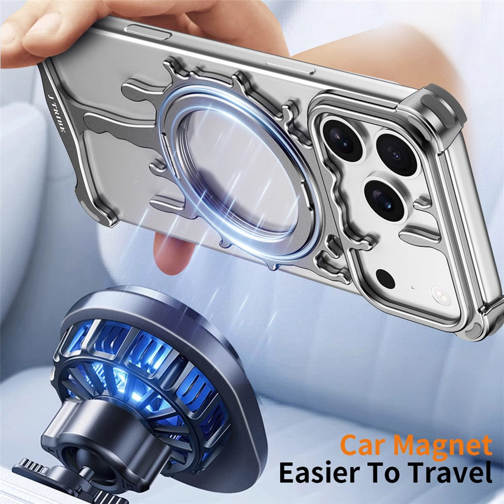 Glacier Metal Kickstand iPhone 17 Pro Max Case