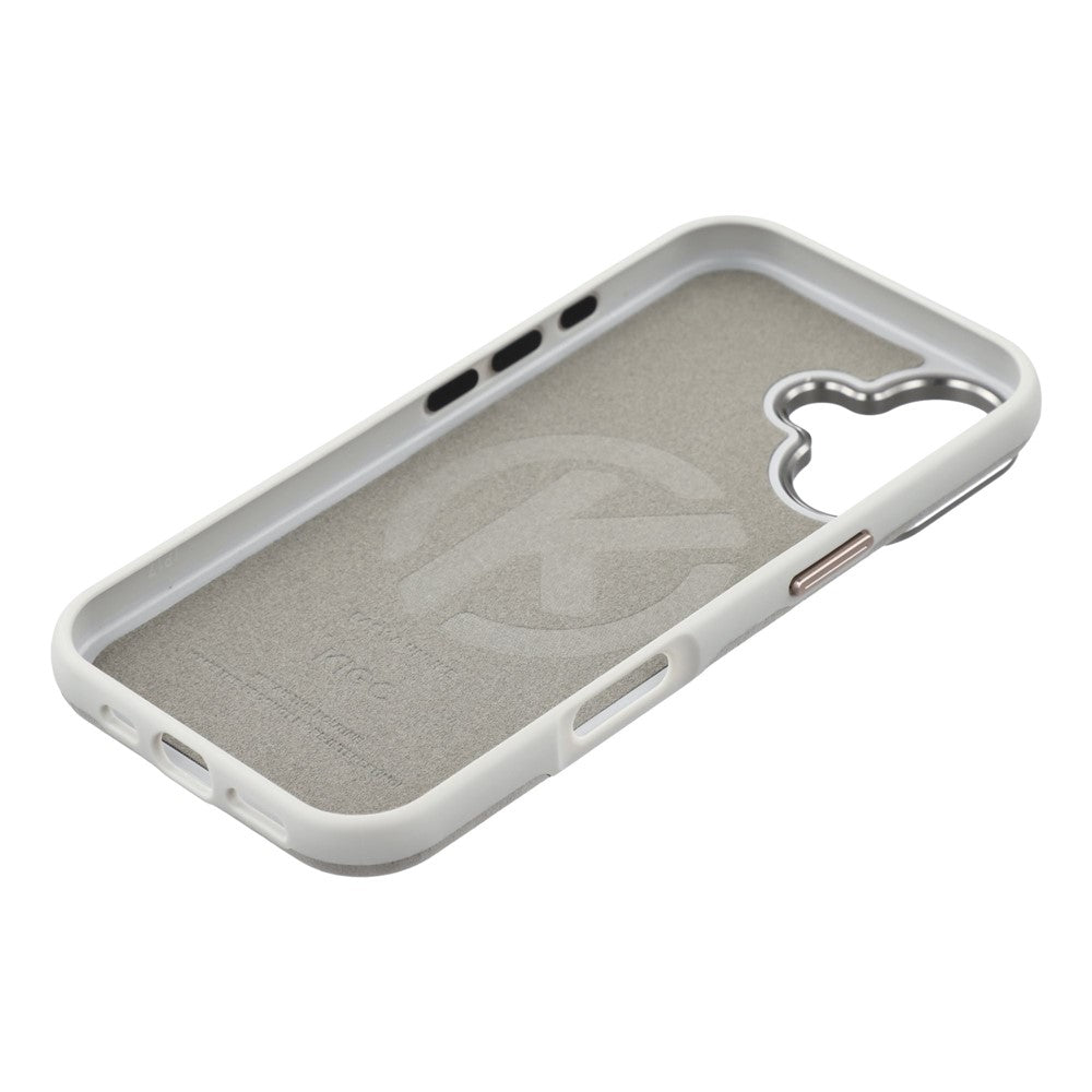 KIGC For iPhone 17 Case Compatible with MagSafe PU Leather TPU Phone Back Cover