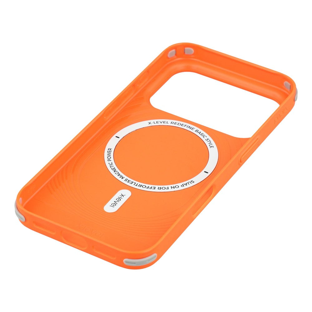 X-LEVEL For iPhone 17 Pro Case Compatible with MagSafe Hard PC Phone Back Cover