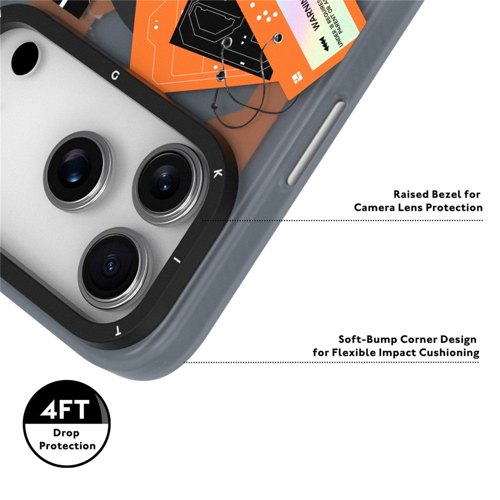 YOUNGKIT Interdimensional Series For iPhone 17 Pro Magnetic Case Matte TPU IMD Phone Back Cover