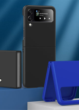 For Samsung Galaxy Z Flip4 5G Skin-touch Feeling Hard PC Anti-scratch Stylish Mobile Phone Case Cover