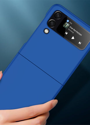 For Samsung Galaxy Z Flip4 5G Skin-touch Feeling Hard PC Anti-scratch Stylish Mobile Phone Case Cover