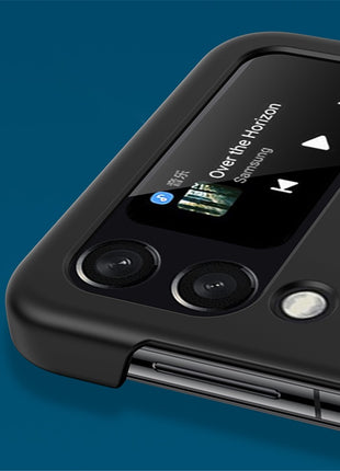 For Samsung Galaxy Z Flip4 5G Skin-touch Feeling Hard PC Anti-scratch Stylish Mobile Phone Case Cover