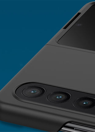 For Samsung Galaxy Z Fold4 5G Anti-wear Shockproof Skin-touch Feeling Hard PC Mobile Phone Case Cover