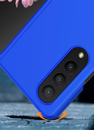 For Samsung Galaxy Z Fold4 5G Anti-wear Shockproof Skin-touch Feeling Hard PC Mobile Phone Case Cover