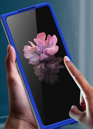 For Samsung Galaxy Z Fold4 5G Anti-wear Shockproof Skin-touch Feeling Hard PC Mobile Phone Case Cover