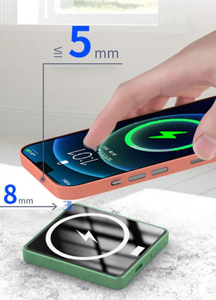 E30 10000mAh Magnetic Power Bank 15W Wireless Charging PD + QC 20W External Battery Pack Phone Charger