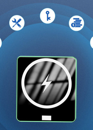 E30 10000mAh Magnetic Power Bank 15W Wireless Charging PD + QC 20W External Battery Pack Phone Charger