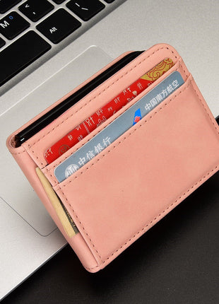 Skin-touch Phone Case for Samsung Galaxy Z Flip4 5G, Separable Design Wallet Card Holder Leather Coated PC Cover