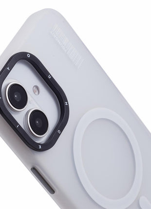 YOUNGKIT For iPhone 16 Pro Max Case Compatible with MagSafe PET+TPU Matte Back Phone Cover