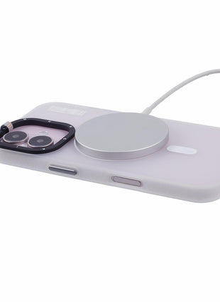 YOUNGKIT For iPhone 16 Case Compatible with MagSafe Anti-Fingerprint PET+TPU Phone Cover