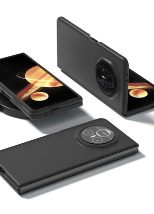 For Honor Magic V3 5G Case Skin-Touch Texture Hard PC Folding Phone Cover