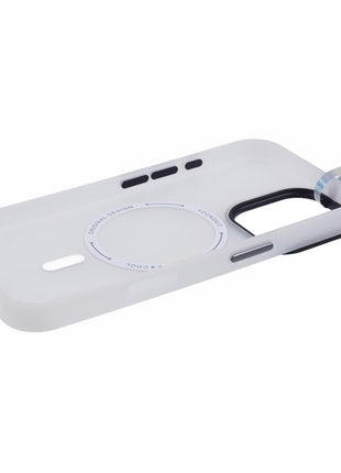 YOUNGKIT For iPhone 16 Plus Case Compatible with MagSafe Frosted PET+TPU Phone Cover Shockproof