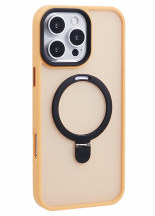 For iPhone 16 Pro Max Kickstand Case Phone Cover Compatible with MagSafe