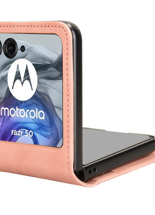 For Motorola Razr 2025 / Razr 2024 / Razr 60 / Razr 50 5G Case Separable Design Card Slot Leather+PC Phone Cover