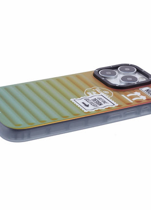 YOUNGKIT For iPhone 16 Pro Case Suitcase Style TPU + Aluminium Alloy Laser Gradient Phone Cover