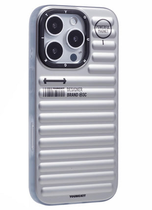 YOUNGKIT For iPhone 16 Pro Case Compatible with MagSafe Suitcase Texture IMD TPU Phone Cover