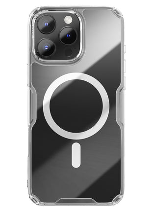 NILLKIN Pro Series for iPhone 16 Pro Case Compatible with MagSafe TPU+PC Ultra Clear Phone Case