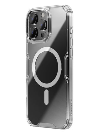 NILLKIN Pro Series for iPhone 16 Pro Case Compatible with MagSafe TPU+PC Ultra Clear Phone Case