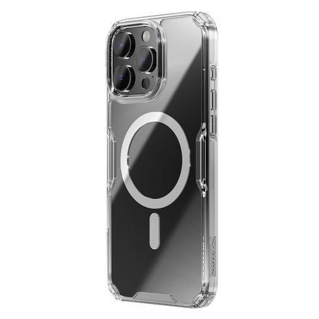 NILLKIN Pro Series for iPhone 16 Pro Case Compatible with MagSafe TPU+PC Ultra Clear Phone Case