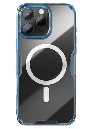 NILLKIN Pro Series for iPhone 16 Pro Max Case Compatible with MagSafe TPU+PC Ultra Clear Phone Case