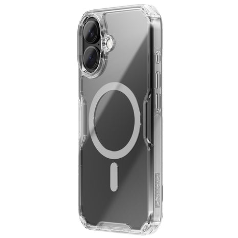 NILLKIN Pro Series for iPhone 16 Plus Case Compatible with MagSafe TPU+PC Ultra Clear Phone Case