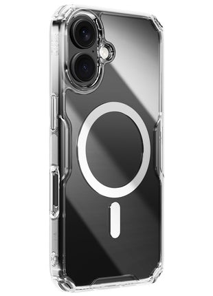 NILLKIN Pro Series for iPhone 16 Plus Case Compatible with MagSafe TPU+PC Ultra Clear Phone Case