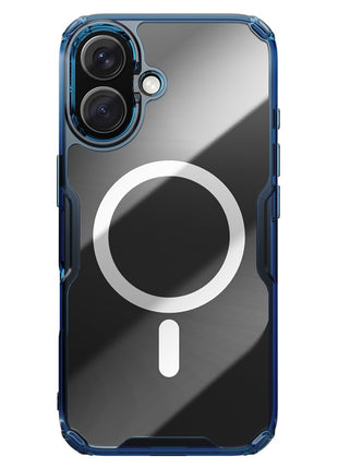 NILLKIN Pro Series for iPhone 16 Plus Case Compatible with MagSafe TPU+PC Ultra Clear Phone Case