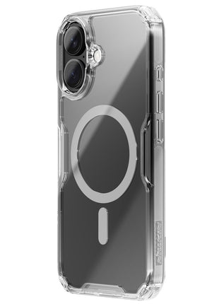 NILLKIN Nature Pro Series for iPhone 16 Case Compatible with MagSafe TPU + PC Ultra Clear Phone Case