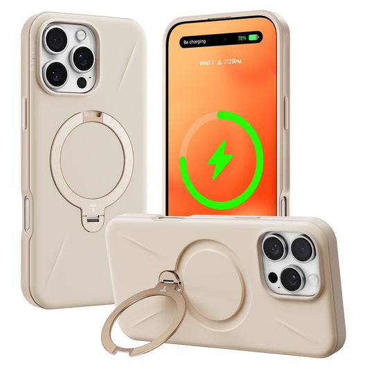 TORRAS Ostand Q Pro Series For iPhone 16 Pro Max Case Kickstand TPU+PC Phone Cover Compatible with Magsafe