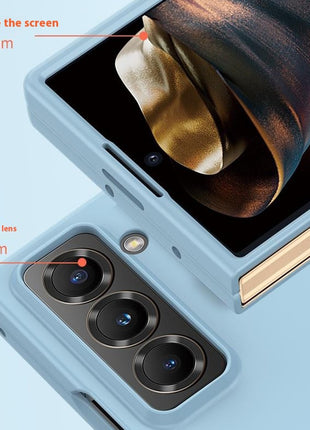 For Samsung Galaxy Z Fold Special Case Skin-Touch Texture Hard PC Folding Phone Cover