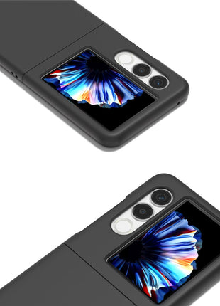 For ZTE nubia Flip2 5G Case Skin-Touch Texture Hard PC Folding Phone Cover