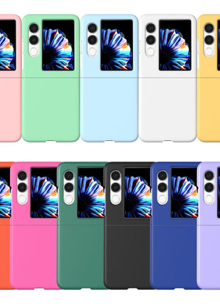 For ZTE nubia Flip2 5G Case Skin-Touch Texture Hard PC Folding Phone Cover