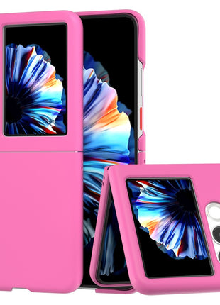 For ZTE nubia Flip2 5G Case Skin-Touch Texture Hard PC Folding Phone Cover