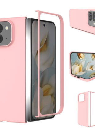 For Google Pixel 10 Pro Fold Case Skin-Touch Texture Hard PC Folding Phone Cover