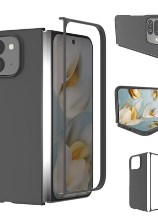 For Google Pixel 10 Pro Fold Case Skin-Touch Texture Hard PC Folding Phone Cover