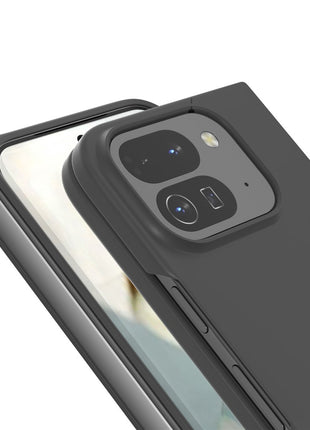 For Google Pixel 10 Pro Fold Case Skin-Touch Texture Hard PC Folding Phone Cover