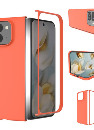 For Google Pixel 10 Pro Fold Case Skin-Touch Texture Hard PC Folding Phone Cover