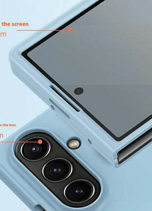 For Samsung Galaxy Z Fold7 5G Case Skin-Touch Texture Hard PC Folding Phone Cover