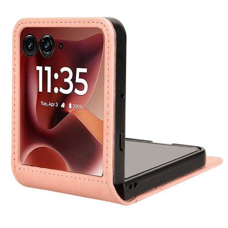For Motorola Razr 60 Ultra 5G / Razr Ultra 2025 5G Case Separable Design Card Slot Leather + PC Phone Cover