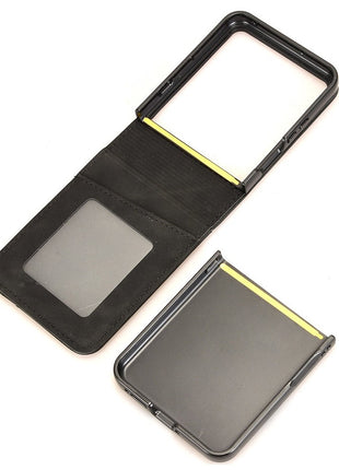 For Motorola Razr 60 Ultra 5G / Razr Ultra 2025 5G Case Separable Design Card Slot Leather + PC Phone Cover