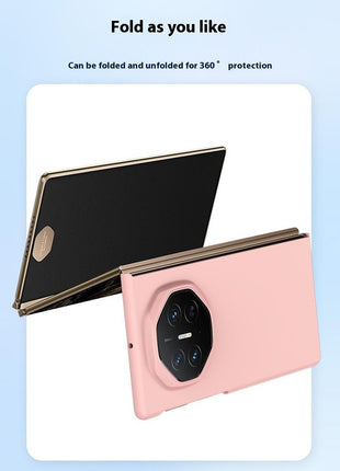 For Huawei Mate XT Ultimate Case Skin-Touch Texture Hard PC Folding Phone Cover