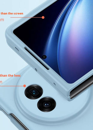 For vivo X Fold5 5G Case Skin-Touch Texture Hard PC Folding Phone Cover