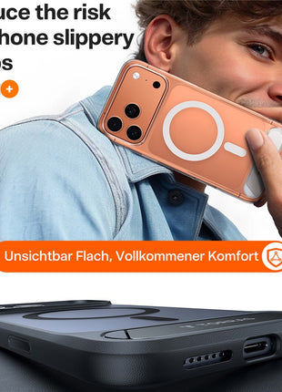 TORRAS For iPhone 17 Pro Max Case Kickstand TPU + PC Phone Cover Compatible with MagSafe